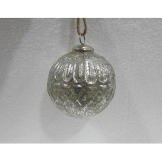 4 BORDER DESIGN BALL FOIL SILVER"