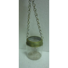 JAR LANTERN SMALL WITH CHAIN