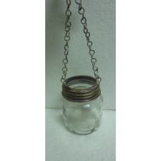 JAR LANTERN MED WITH CHAIN