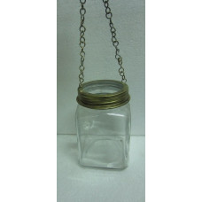 JAR LANTERN BIG WITH CHAIN