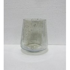 Vase taper base XL stones clear