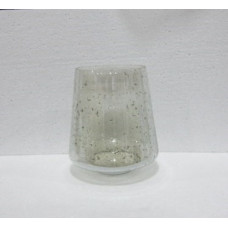 Vase taper base L stones clear