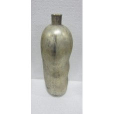 Bottle vase design high silver foil