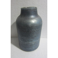 Bottle vase L blue foil