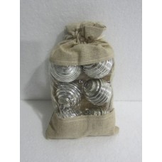 2 RIBBED BALLS SET/6 POUCH"