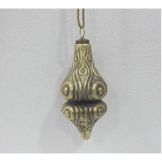 6 SPIRAL AND ROUND HANGING GOLD CEMENT"