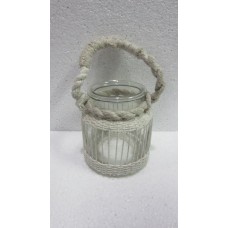 LANTERN RUSA JAR STRIPES WEAVING SMALL