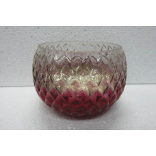 BOWL ROMBUS MAZER VASE SMALL SHINY