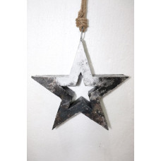 STAR WITH STAR CUT HANGING