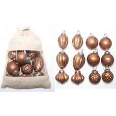 1 Inch X-MAS BALL SET OF 12