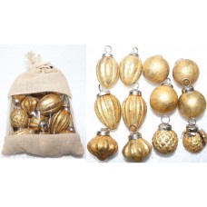 1 Inch X-MAS BALL SET OF 12