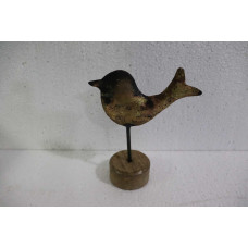 BIRD ON ROUND BASE SMALL