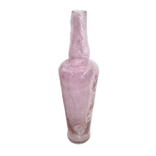 BOTTLE LONG VASE STONES