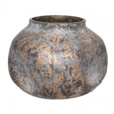 CRUSHED MATKI VASE SMALL