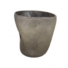 CRUSHED TAPERED DOWN VASE