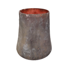 CRUSHED TAPERED UP VASE