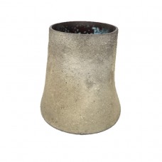 CRUSHED TAPERED UP VASE