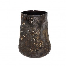 CRUSHED TAPERED UP VASE