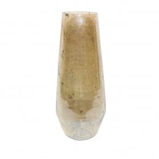 CONE SHAPED VASE STONES LUSTER SMALL