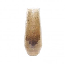 CONE SHAPED VASE STONES LUSTER SMALL