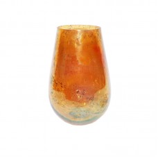 CONVEX VASE STONES LUSTER SMALL