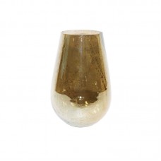 CONVEX VASE STONES LUSTER SMALL