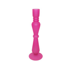 CANDLE STAND ROYAL SMALL FROSTED NEON