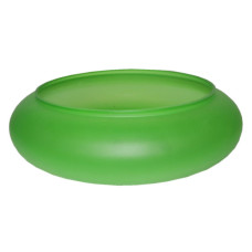 FLAT BOWL FROSTED NEON