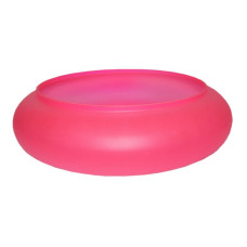 FLAT BOWL FROSTED NEON