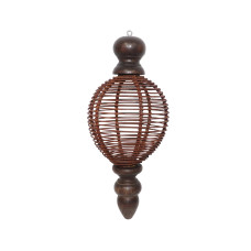 WIRES NET OVAL WOOD HANGING