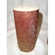 LEATHER CANDLE 7X15 CMS