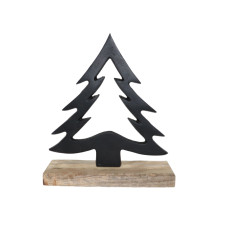 X-MAS TREE BIG WITH WOODEN BASE