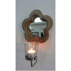 HANGING MIRROR FLOWER T LIGHT