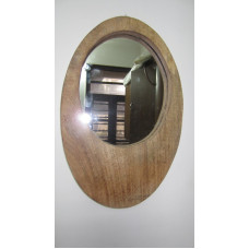 OVAL MIRROR VERTICAL HANGING