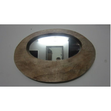 OVAL MIRROR HANGING HORIZONTAL