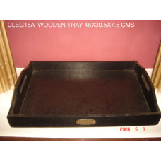 houten tray gr.brown