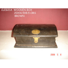 WOODEN BOX BROWN