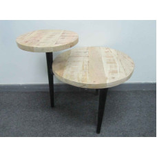 WOODEN ROUND TABLE JOINT SET 36X36X62