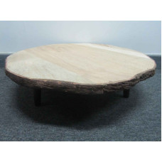 WOODEN TABLE ROUND DRIFT WOOD SMALL