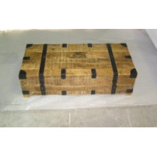 houten kist L natural