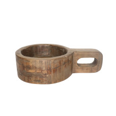 ANCIENT WOOD STRAIGHT BOWL HANDLE