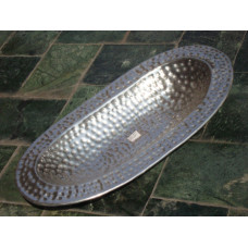 ALUMINIUM TRAY LARGE HAMMERED