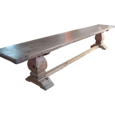 VINTAGE BENCH FOR THE  TABLE