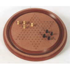 9 ROUND CHINESE CHECKERS"