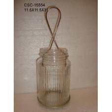 ROUND JAR WITH HANGER