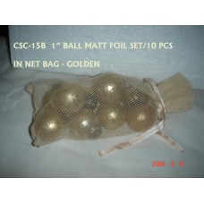 1``ball foil S/10 gold