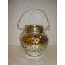 ANT SILVER POT HANGER JAR