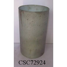 Vase cyl.med frost grey