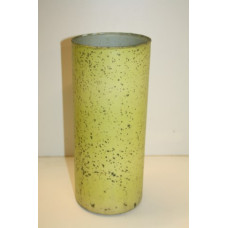 Vase cyl.big frost green