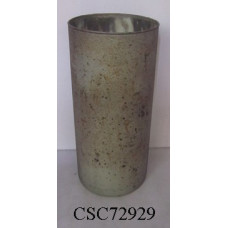 Vase cyl.big frost grey